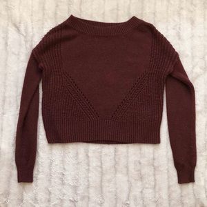 cropped Aeropostale sweater